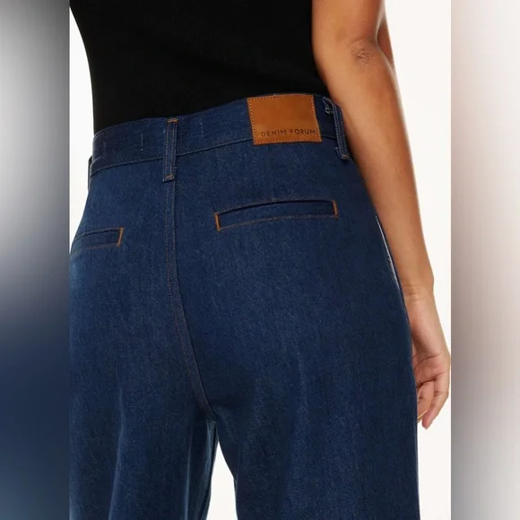 Denim Forum The Belinda Wide Leg Jeans - Picture 4 of 10